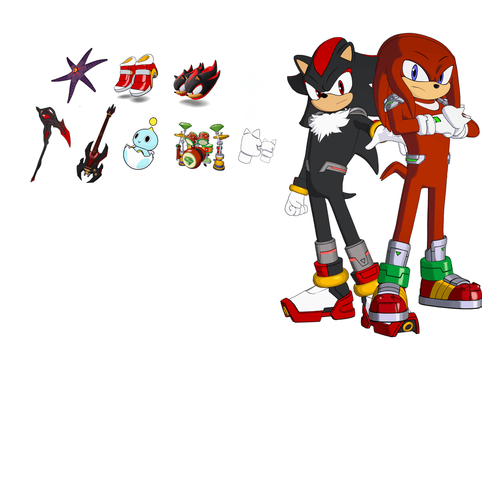 Shadow the Hedgehog & Knuckles the Echidna Bundle