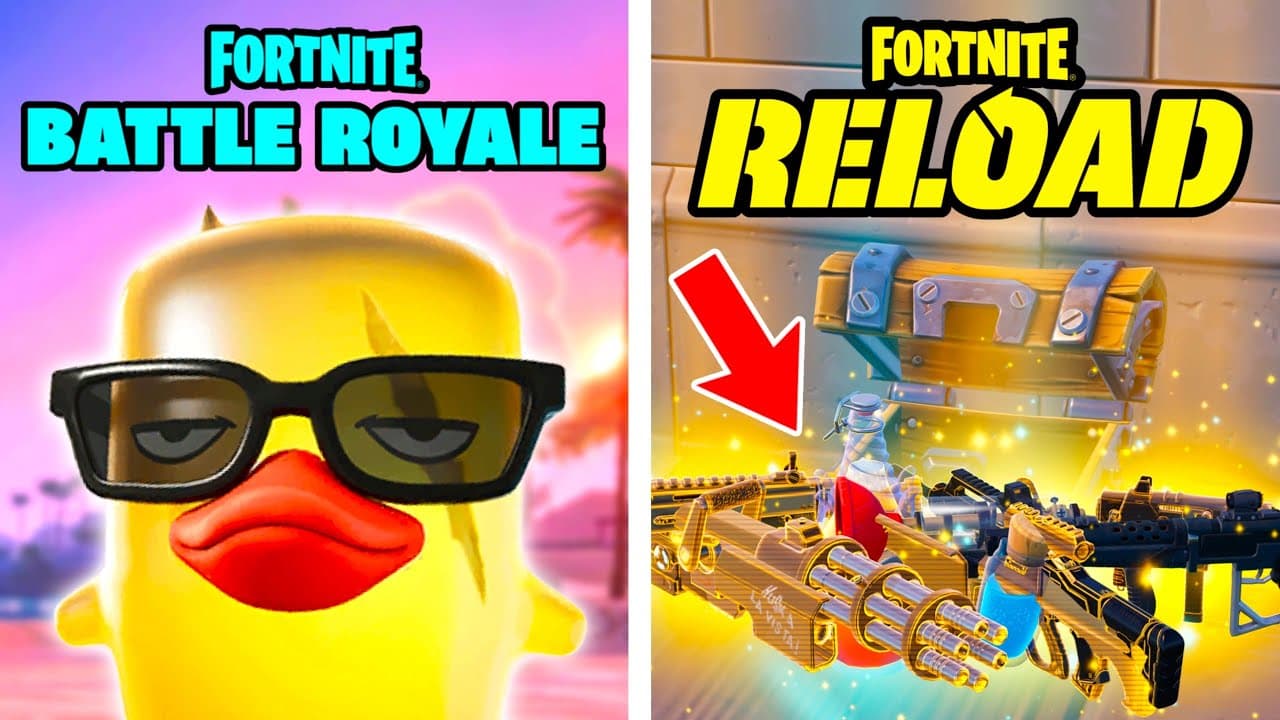NEW SEASON 3 UPDATE in FORTNITE! (Reload & BR) by LizardArtist