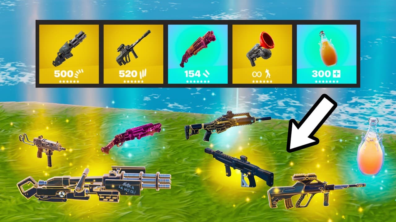 Fortnite Reload But I Have 1 HOUR To Find RARE LOOT... by LizardArtist