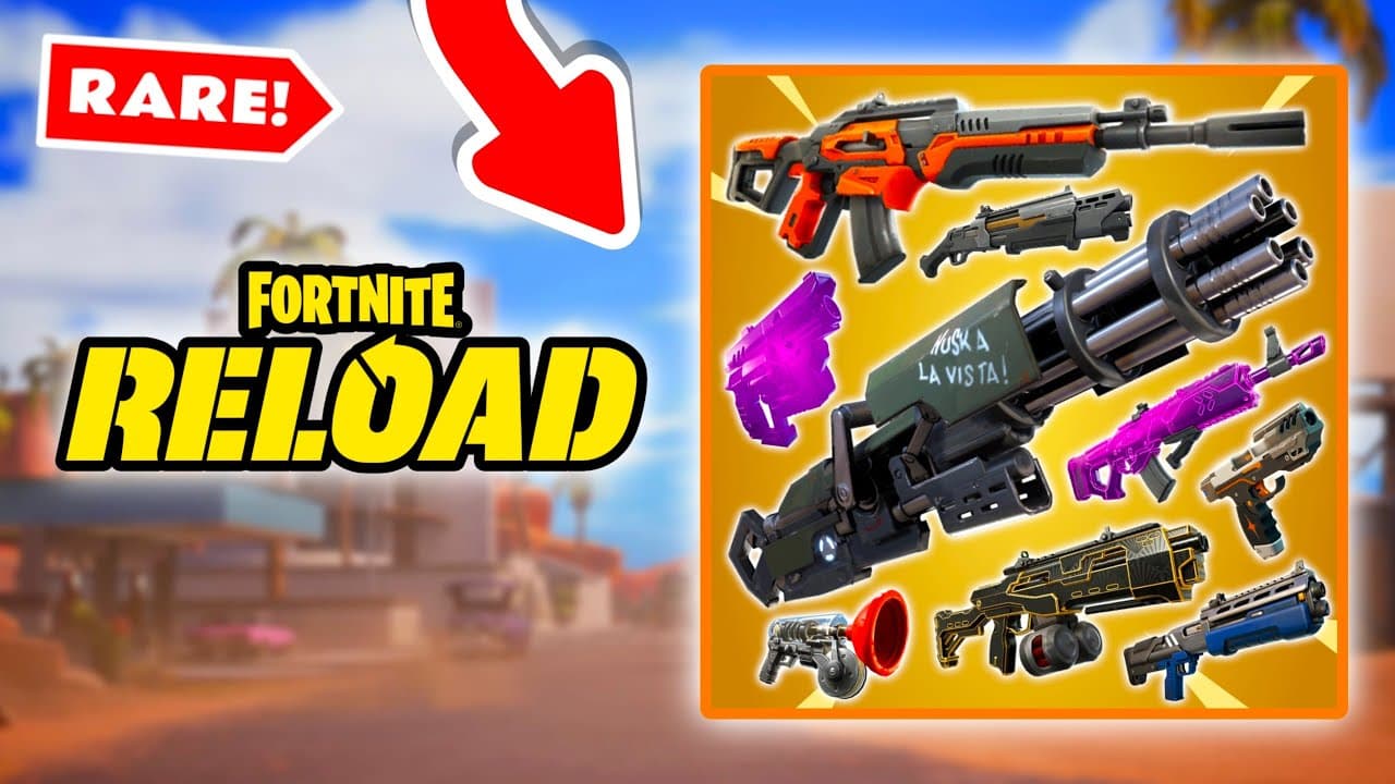 LOOKING FOR RARE LOOT! (Fortnite Reload) by LizardArtist