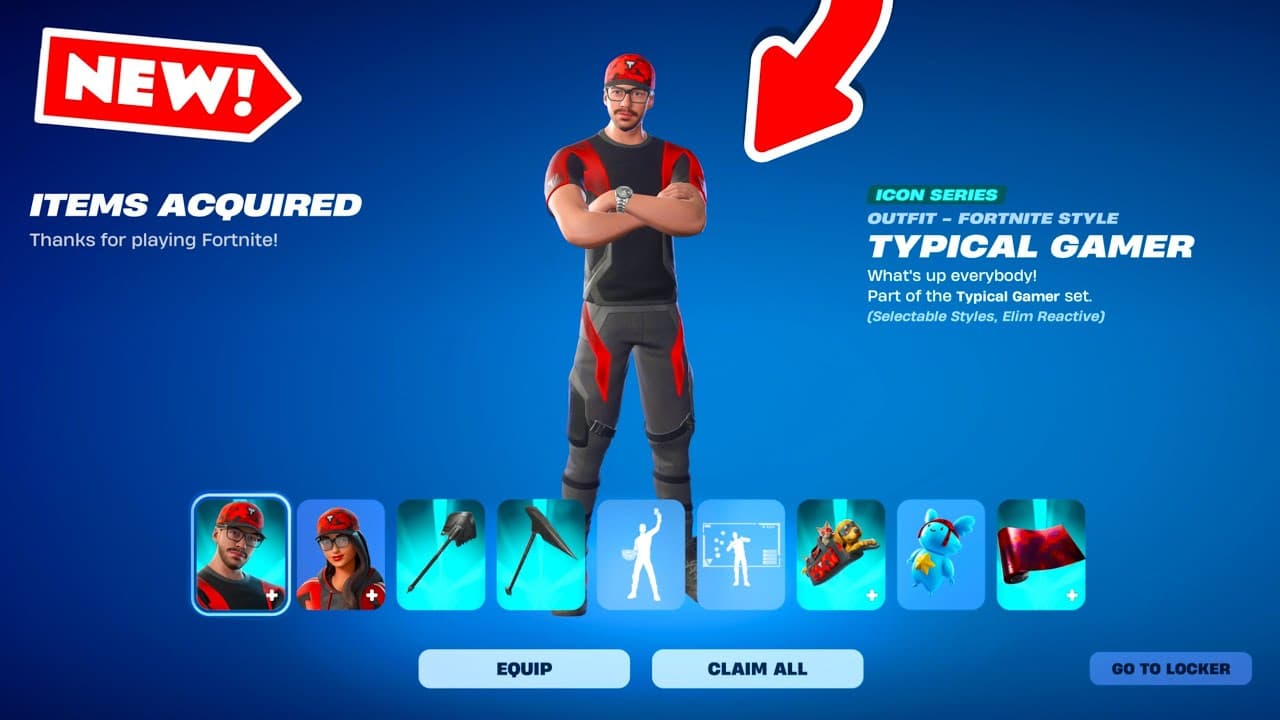 NEW EARLY ACCESS TYPICAL GAMER ICON SKIN! (Fortnite) by LizardArtist