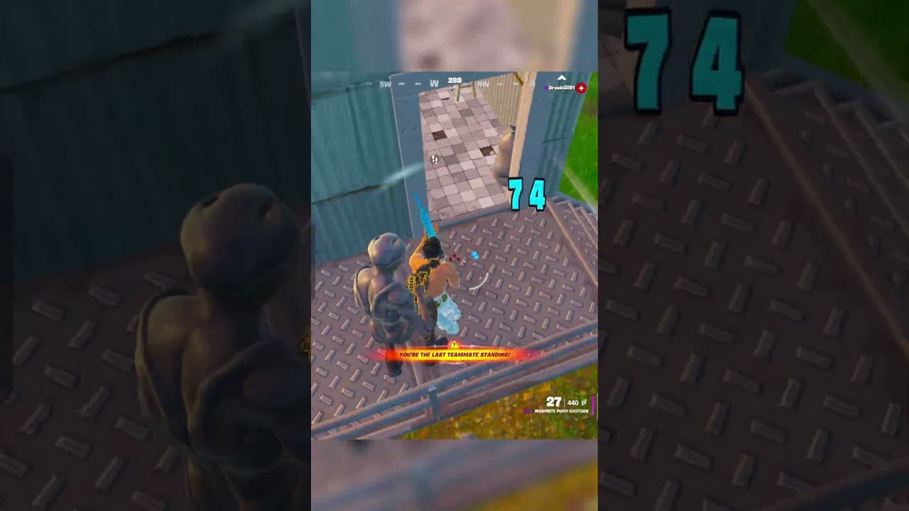 bro found the best weapon 🍀🥶