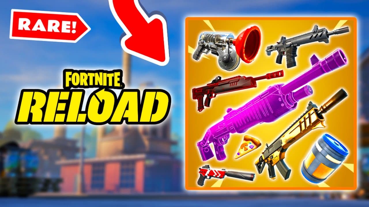 HUNTING FOR RARE LOOT‼️(Fortnite Reload) by LizardArtist