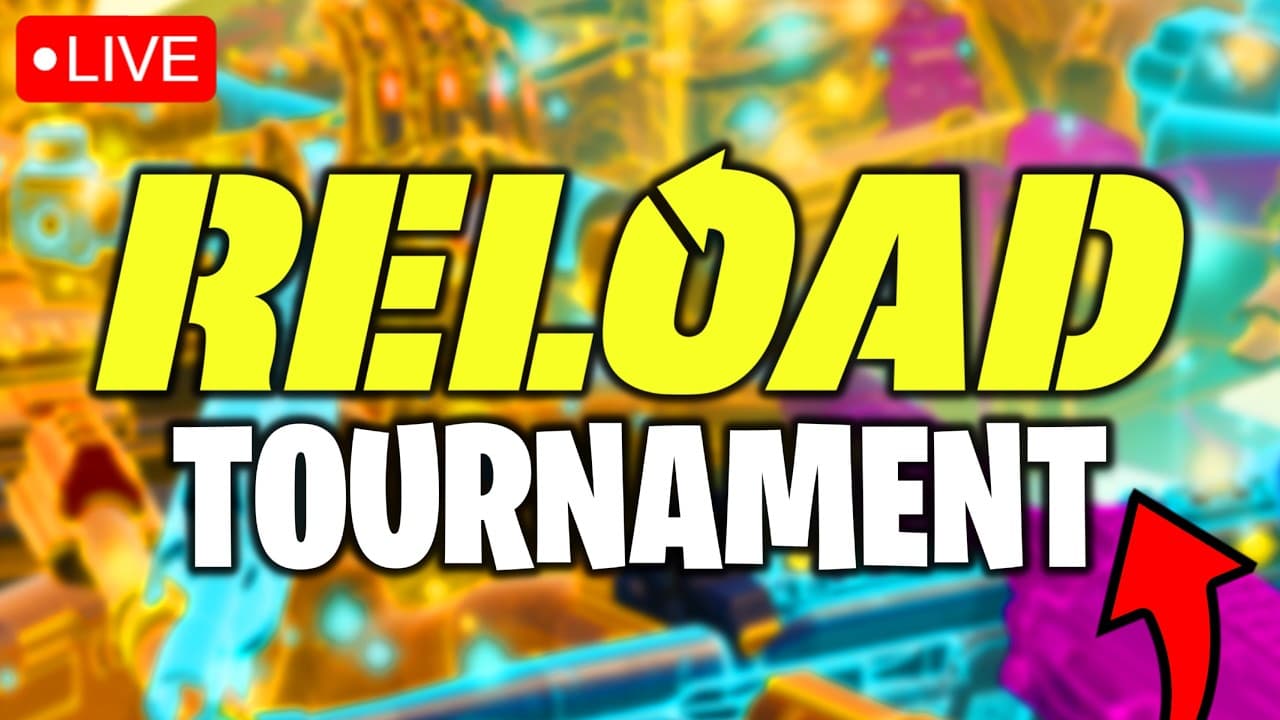 LIVE 🔴 HOSTING A RELOAD TOURNAMENT! by LizardArtist