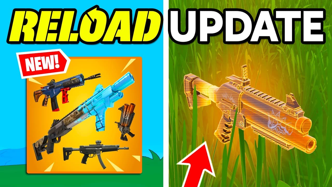LIVE 🔴 NEW FORTNITE RELOAD UPDATE! by LizardArtist