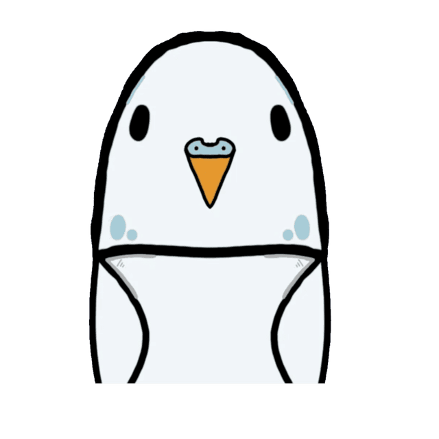 Piper, LizardArtist's budgie